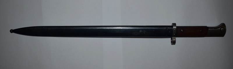   Зброя. Багнет-ніж до гвинтівки системи Маузера  зразка 1898 р. (експортний варіант для Ірану)